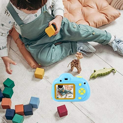 NUOBESTY Gyerek Játékok, Gyerekeknek Játék Kamera, Mini DIY Fényképezőgép Játék, Hordozható Műanyag Videokamera Rajzfilm