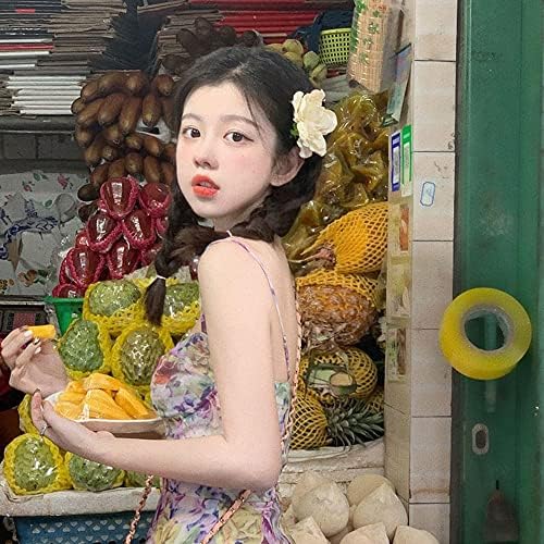 Houchu koreai Stílus Hajcsat Édes, Egyszerű Tündér Bross Ajándék Gyerekeknek Fotó Kellékek Haj Tartozékok Kettős felhasználású