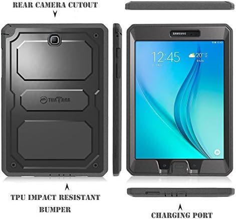 Fintie Ütésálló tok Samsung Galaxy Tab Egy 8.0 (Előző Modell 2015), Tuatara Masszív Unibody Hibrid Teljes védőburkolat