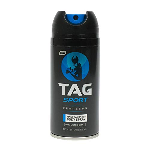TAG Sport Body Spray 3.5 Oz Rettenthetetlen (4 / csomag)