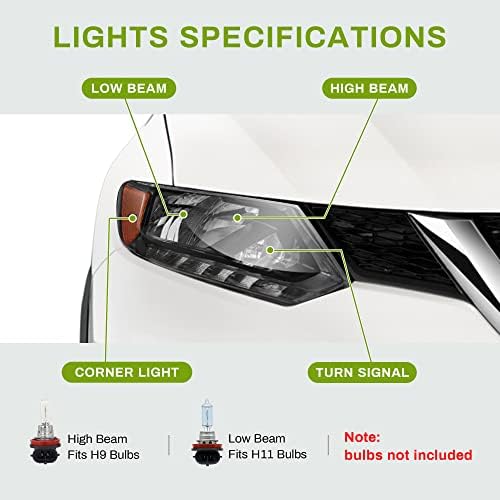 AUTOSAVER88 DRL LED Fényszóró Szerelvény Kompatibilis 2014 2015 Rogue (Csak modellekhez Halogén Fényszórók)+Bejárati