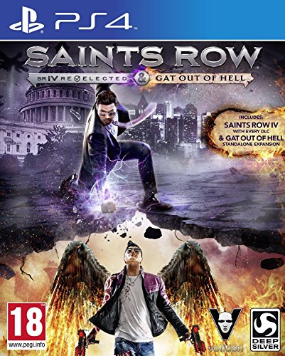 Saints Row IV.: Újra Megválasztott & Gat Ki, A Pokol - az Első Kiadás (PS4)