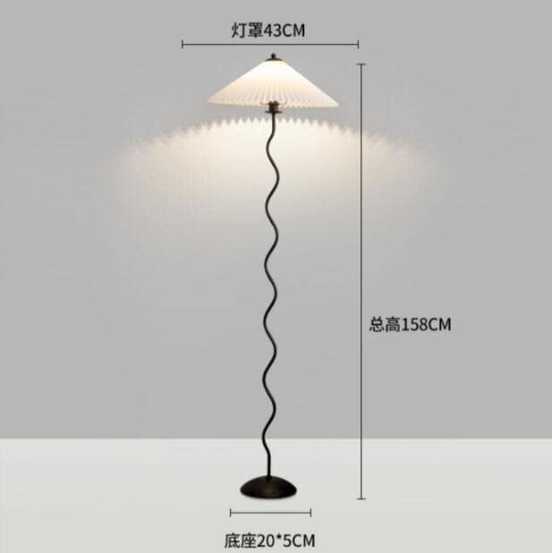 GENIGW Rakott állólámpa Japán Típusú Nappali, Hálószoba állólámpa Díszített Ágy Légkör asztali Lámpa ( Szín : D , Méret
