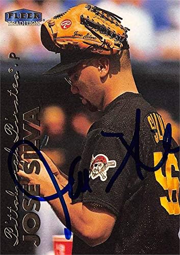 Autogramot Raktár 618948 José Silva Dedikált Baseball Kártya - Pittsburgh Pirates, SC 1999 Fleer Hagyomány - Szám 517