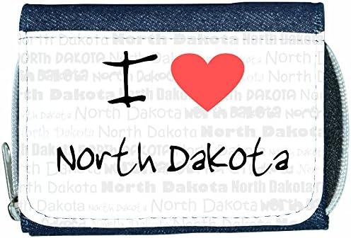 Én Szerelmes Szív Észak-Dakotai Farmer Pénztárca
