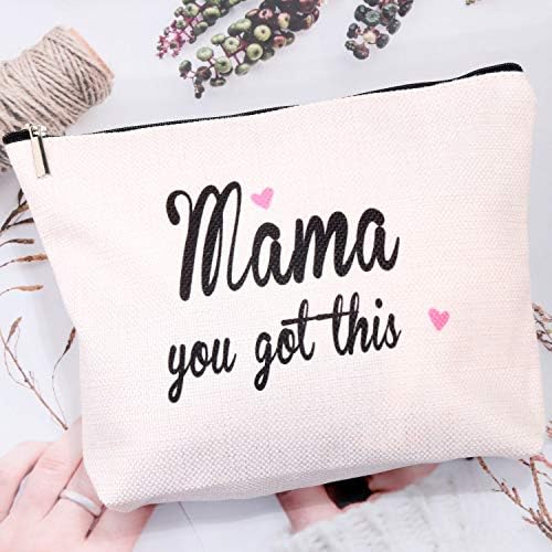 Van Ez a Mama Ajándékok Anya Kozmetikai Táska Ajándék Új Mama utazótáska, Vicces Új Anya Ajándékok Teszik ki Tok Táskák