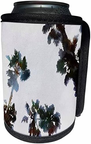 3dRose Nyaralás Trópusi Pálmák Művészeti Akvarell Sziluett - Lehet Hűvösebb Üveg Wrap (cc-362549-1)