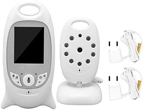 TUORE Baba Monitor, Temp Vizsgálat 100‑240V Elég Altatót 2 irányú Audió Baba Kamera Monitor Gyerekeknek (US Plug)
