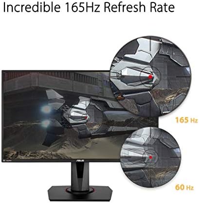 Az ASUS TUF Szerencsejáték 27, 1080P Kijelző (VG279QR) - Full HD IPS, 165Hz (Támogatja a 144 hz), 1ms, Extrém Alacsony