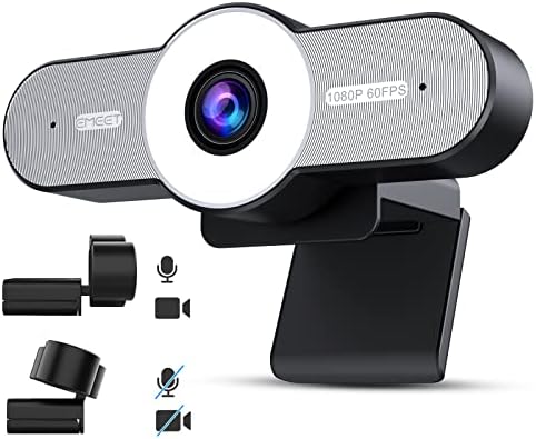 EMEET Bluetooth Kihangosító M2 Szürke Konferencia Hangszóró & 1080P Webkamera Mikrofonnal - 60FPS Streaming Fényképezőgép