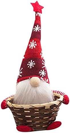 Rendezvény Sátrak 10x10 1 DB Karácsonyi Gnome Candy Kosár 1DB Boldog Karácsonyt Candy Tároló Kosár Dekoráció Télapó,