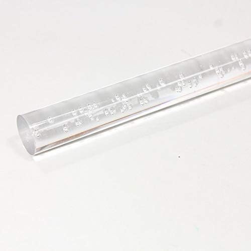 Akril ütésálló üveg Rod Tipli - 3/4(19mm) x 11 .8125 (300mm) (Buborék) - Egy Rúd
