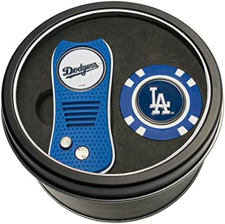 Csapat Golf MLB Los Angeles Dodgers Ajándék Szett Rugós Található Eszköz & Chip, magában Foglalja a 2 Kétoldalas Zománc