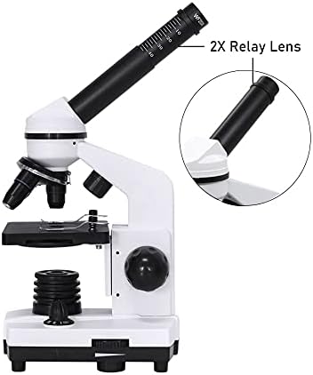 CLGZS Szakmai Biológiai Mikroszkóp Összetett LED Monokuláris Tanulói Mikroszkóp Biológiai Kutatás Okostelefon Adapter