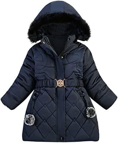 Grils Fiúk Divat Levél Nyomtatás Aranyos Kabátok Gyermek Téli Kabát Kabát Fiú Kabát, Meleg, Kapucnis, hogy A Lányok