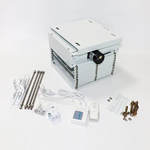 SHengwin Elektromos Projektor Lift, 110V Motoros Projektor Szerelhető Fogas álmennyezet Rejtett Típus 150cm/59 hüvelyk