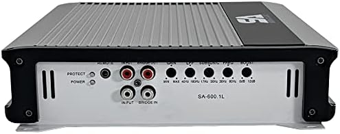 Szeizmikus Audio - SA-600.1 L - 600 Wattos D Osztályú Monoblock Autós Mélynyomó Erősítővel, Bass Boost