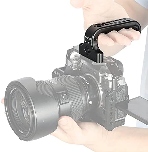 NICEYRIG Fényképezőgép Markolat 1/4 Szál Mount Alkalmazható a VÖRÖS DSMC2/ Sony FX3, DSLR Fényképezőgép Ketrec Felső