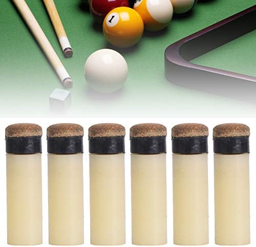 Vifemify 10 Csomag Műanyag, Bőr Snooker Tipp Biliárd Stick Alkatrész, Javítás, Eszközök, Kellékek Kiegészítők