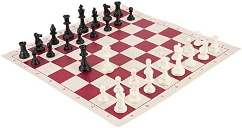A Ház Staunton Verseny sakkoznak, meg sakktábla Combo - Tripla Súlyozott MINKET Sakk Szövetség