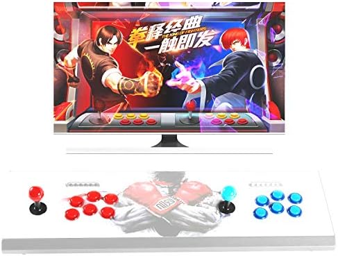 Hikig Új, Frissített Változat 2-Játékos LED Arcade DIY Kit - 2X Nulla Késedelem LED USB Jeladó + 2X Arcade Joystick