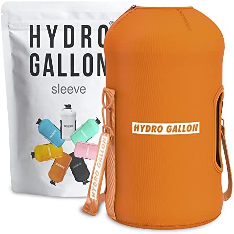 Hydro Gallon Hüvely - Szállító-Tároló Neoprén Ujja Kompatibilis HG1 Literes Üveg Vizet. Vállpánt, Zsebében. [Üveg nem