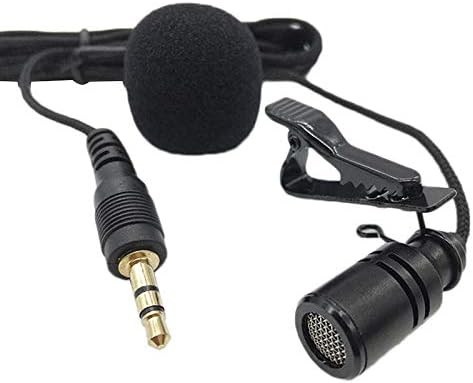 Shoparound168 3,5 mm-es Körsugárzó Fém Mikrofon Csiptetős nyakkendőtű Mini Audio Mikrofon Beszéd Leture