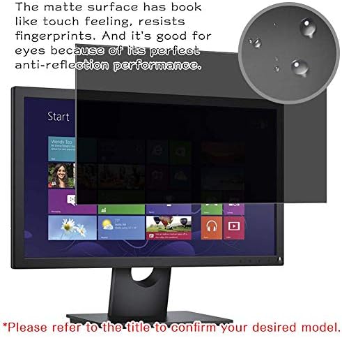 Synvy Adatvédelmi képernyővédő fólia, Kompatibilis a Jogar E248W-19203S 24 Monitoron, Anti Kém Film Védők [Nem Edzett