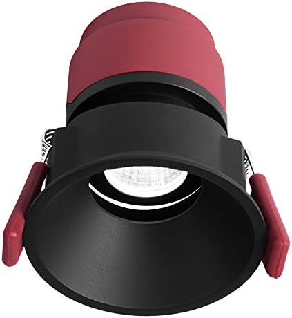 SDUYTDG LED Bull ' s Eye Lámpa Állítható Szög Lemez Fény 2.5 inch Ceilling Lámpa süllyeszthető Fekete Kerek Világítás