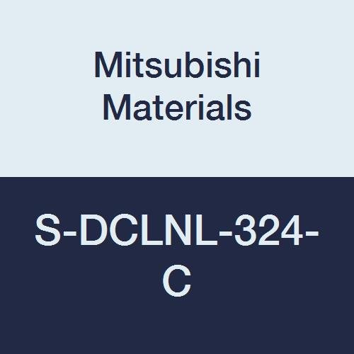 Mitsubishi Anyagok S-DCLNL-324-C-Dupla Bilincs Dimple Unalmas, Bár 0.5 IC Rhombic 80° Betét, Acél Szár, Bal, 95° Vágási