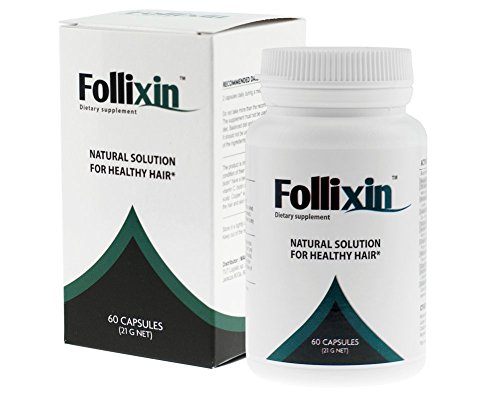 Follixin (60 Kapszula) A Gyógymód 30 Napon Haj Növekedését Belülről, A Vastag & Sűrű Haj, Haj Is Nő A Homlokát & nem