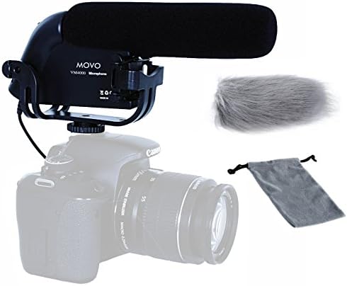 Movo VXR4000 HD Kondenzor felső kategóriás Videó Mikrofon DSLR Kamerák