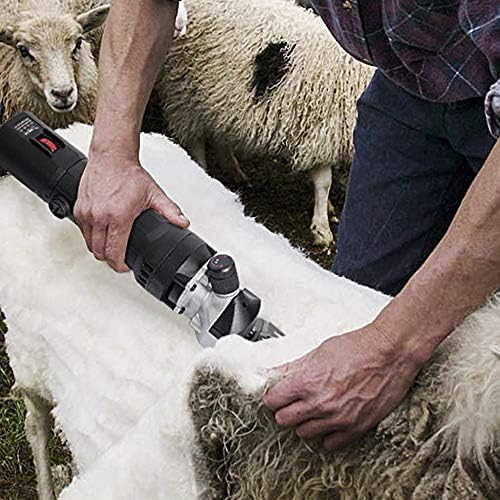 Electric Sheep Clipper 750W Nyíró Kellékek Kecske Alpaka Farm Vágott Gép Trimmer Gyapjú Nyíró Juh, Kecske, Clipper,9