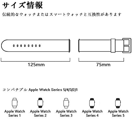 Kompatibilis Apple Nézni, Zenekarok, 41 mm-es/40mm/38mm 45mm/44 mm/42mm Valódi Bőr Bőr Csere Kockás öv iWatch Sorozat