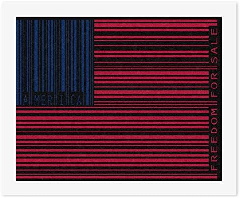 Amerikai Zászló Egyenes Vonal DIY Fess a Számok Akril Festmény Készletek Falon Művészeti Képek Haza, Nappali, Iroda