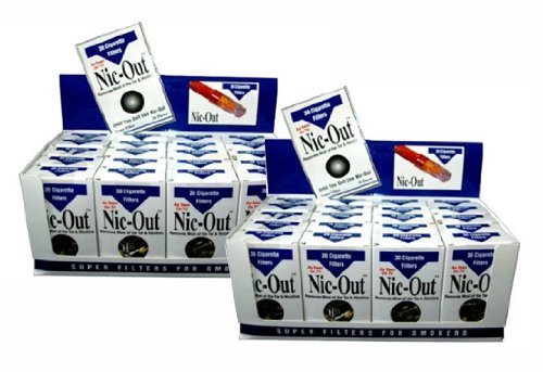 Nic-Ki Cigaretta Szűrők Dohányzó-40 Csomagok Nagykereskedelmi