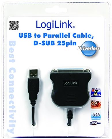 LogiLink USB 2.0, Párhuzamos, D-SUB, UA0054A