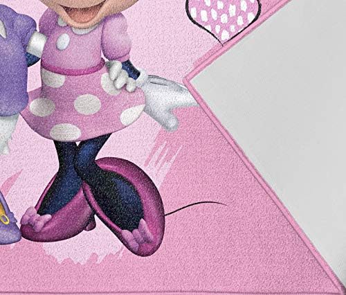 Jay Franco Disney Minnie Egér BFF Gyerek Szoba Szőnyeg - Nagy Szőnyeg Intézkedések 4 x 5 Méter - Funkciók Daisy (Hivatalos