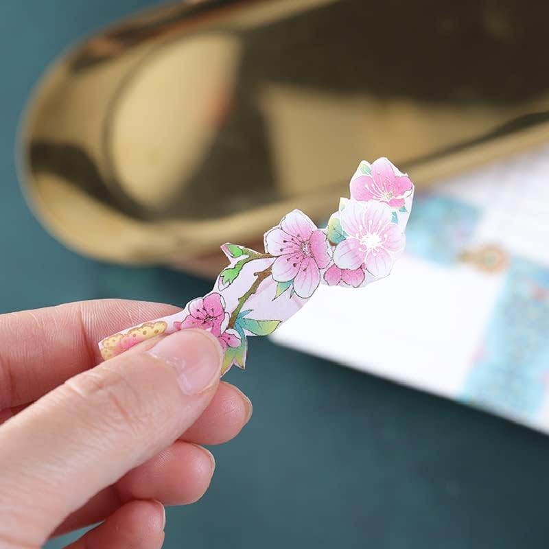 N/A Kínai Hagyományos Virágok Aranyozott Washi Felvételeket Scrapbooking DIY Szalaggal Díszítés Írószer (Szín : Egy,