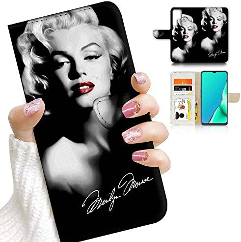 a Samsung S22 Ultra, a Samsung Galaxy S22 Ultra, Célja, Flip Pénztárca Telefon burkolata, A24596 Marilyn Monroe 24596