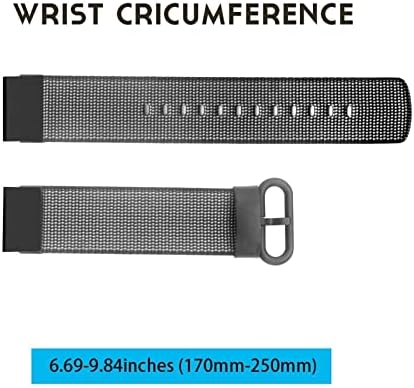 VBWVA 22MM gyorskioldó Nylon Watchband Szíj, A Garmin Fenix 6X 6 Pro Smartwatch Easyfit Csukló Zenekar Fenix 5X 5 Plusz