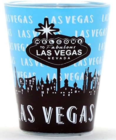 Las Vegas Nevada Baba Kék Skyline Pohár ctm