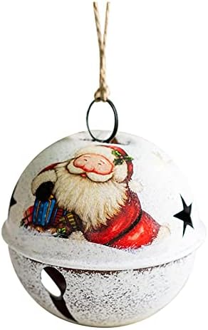Karácsonyi Harang Medál Antik Vas Hóember Bell Medál Karácsonyfa Díszítés Medál Karácsonyi Díszek Tükör Dísz