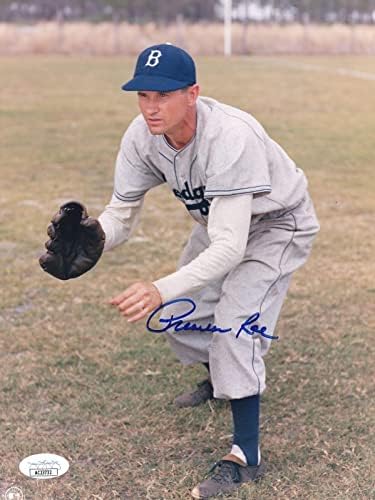 Prédikátor Roe Dedikált 8x10 Fotó Brooklyn Dodgers SZÖVETSÉG - Dedikált MLB Fotók