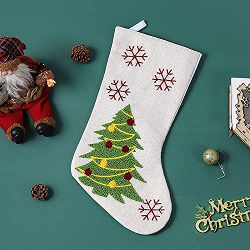 Karácsonyi Harisnya 18 Mikulás, Hóember Fawn Karácsonyi Karakter Karácsonyi Dekoráció, Party Kellékek ólomüveg Csomagok
