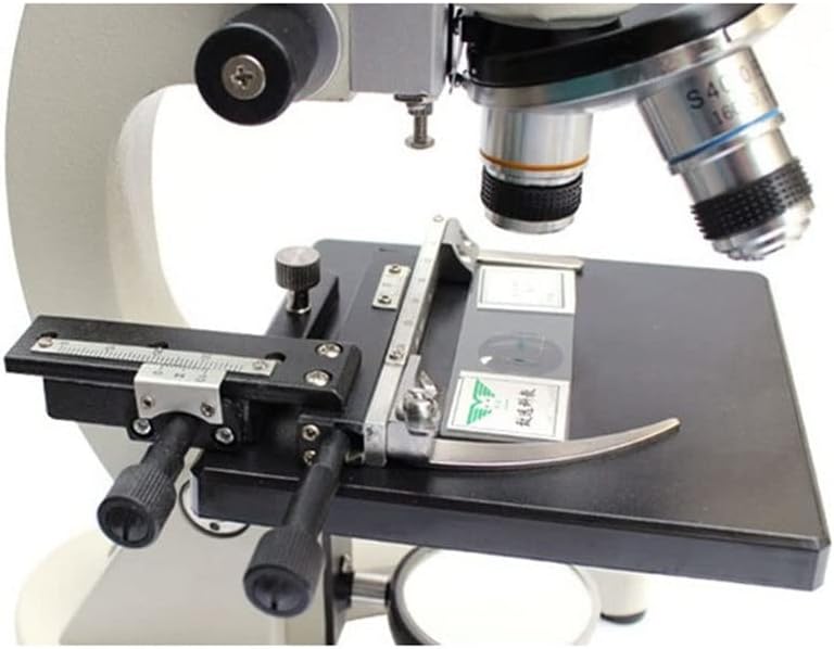 Mikroszkóp Kiegészítők Fém Mozgó Uralkodó Mechanikai, Biológiai Mikroszkóp Labor Fogyóeszközök