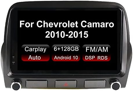 Android 10 Autó Rádió Sztereó a Chevrolet Camaro 2010-2015 6 GB RAM, 128 GB ROM, Biorunn 9 inch Octa-Core Autó Beépített