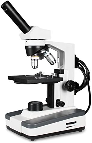 Látás Tudományos VME0008 VEZETETT Mikroszkóp, 40x – 400-szoros nagyítás, LED Megvilágítás Intenzitása Ellenőrzés, Külön