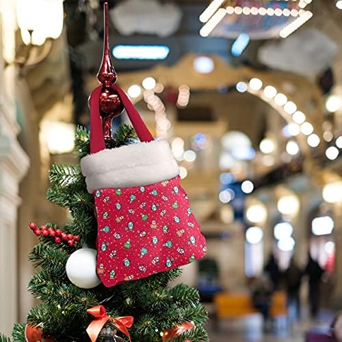 PZZ STRAND Karácsonyi Ajándék Táskák Aranyos Pingvin Candy Kártya Jelen Tároló Zsák Ünnep, Fesztivál, Buli, Dekoráció