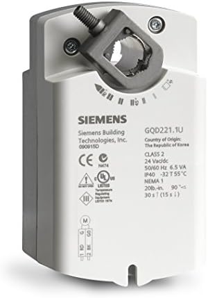 Siemens GQD221.1U SR,20 LB-IN, 2PT, 120VAC